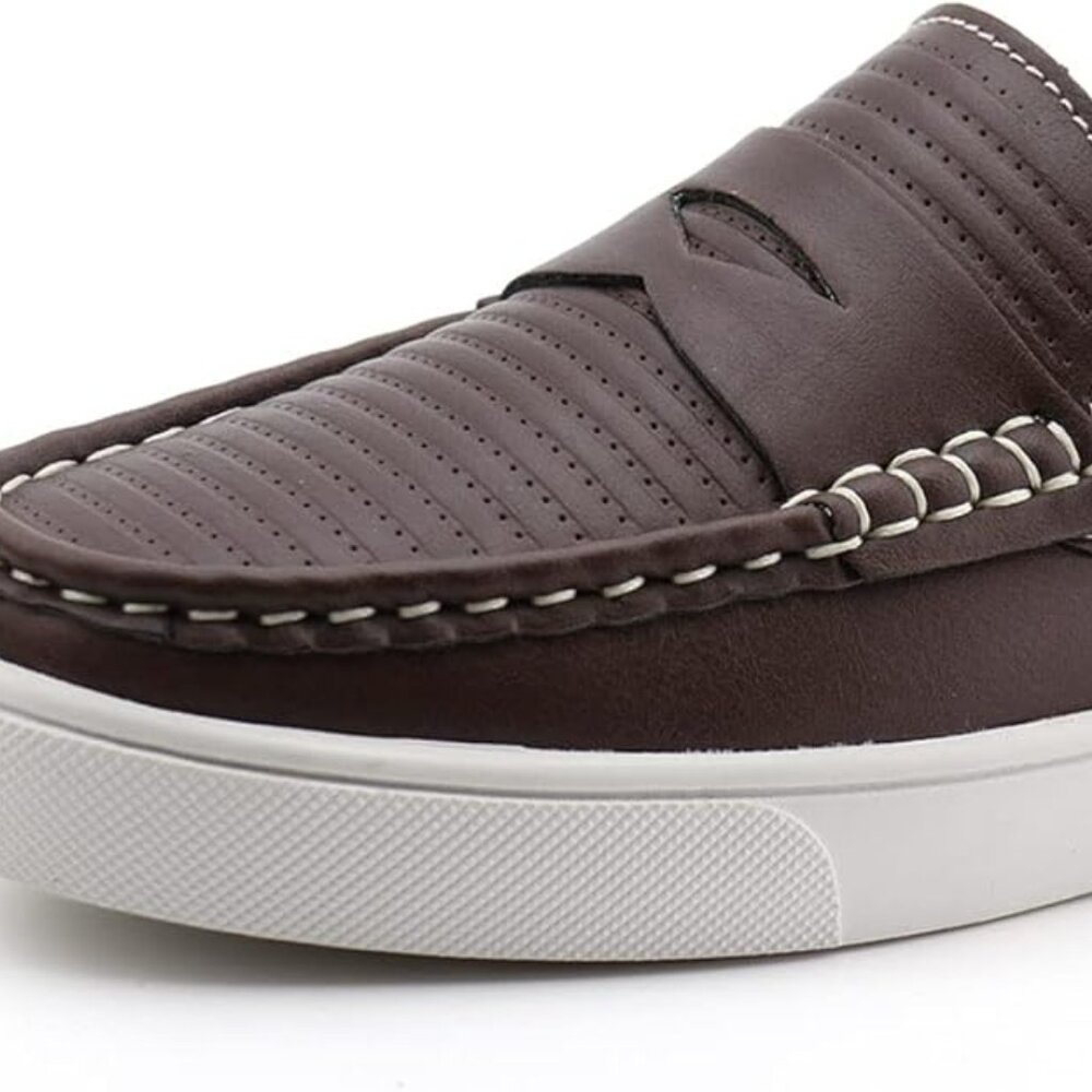 starmerx Boys Dress Shoes Kids Casual Loafers Slip On Unisex-Child Sneakers (3)